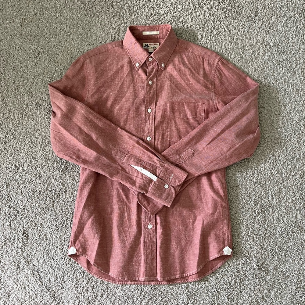 J.Crew Thomas Mason Red Chambray - image 1